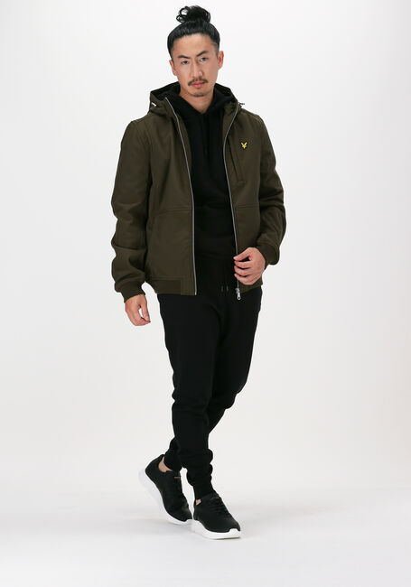 Groene LYLE & SCOTT Jack SOFTSHELL JACKET - large