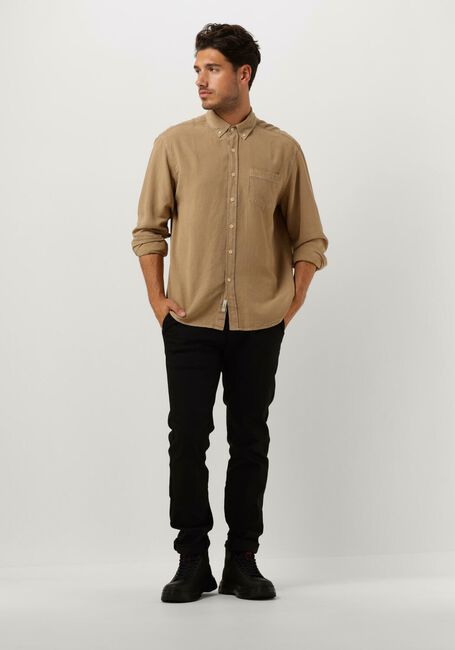 Beige FOR&Eacute;T Casual overhemd BEAM RIPSTOP SHIRT - large