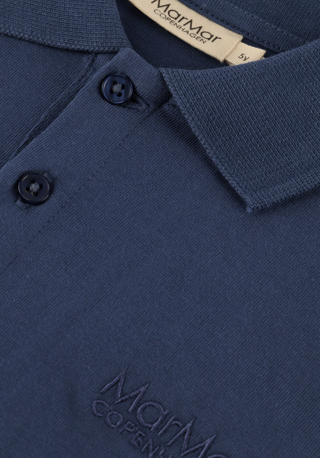 Donkerblauwe MARMAR COPENHAGEN Polo TAD POLO - large