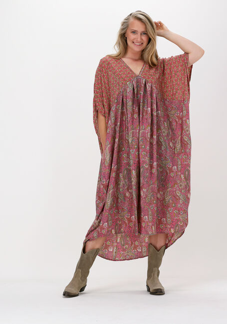 Roze SISSEL EDELBO Maxi jurk MADONNA MIX CAFTAN - large