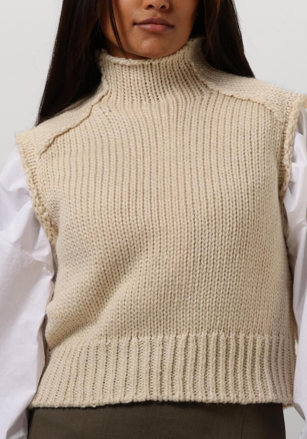 MODSTRÖM Modström Dames Tops & T-shirts Felipemd Vest Beige