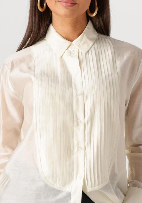 Gebroken wit SELECTED WOMEN Blouses SLFIRIS RELAXED LS SHIRT B - large