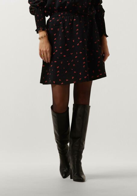Zwarte MSCH COPENHAGEN Minirok MSCHVINAYA LADONNA SKIRT AOP - large