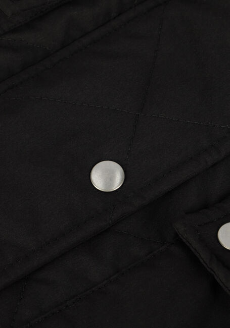 Zwarte OBJECT Gewatteerde jas KATIE LONG COAT - large