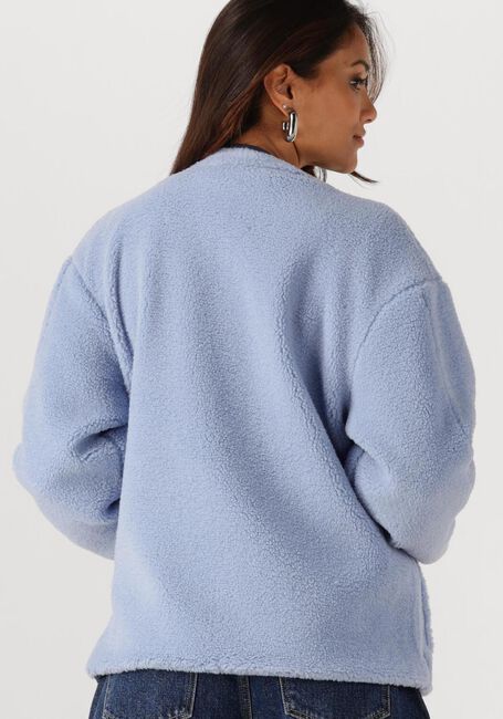 Lichtblauwe YDENCE Teddy jas JACKET SALLY - large