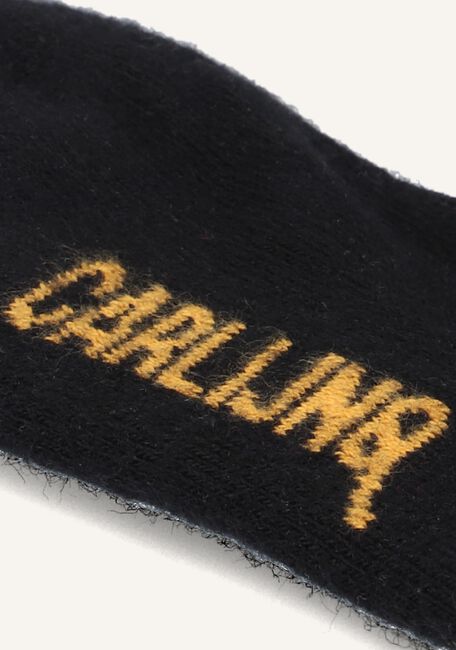 Zwarte CARLIJNQ Sokken HAPPY FACE-SPORT SOCKS Zwarte CARLIJNQ Sokken HAPPY FACE-SPORT SOCKS - large