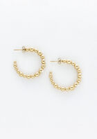 Goudkleurig NOTRE-V Oorbellen EARRING STONE CRYSTAL - medium