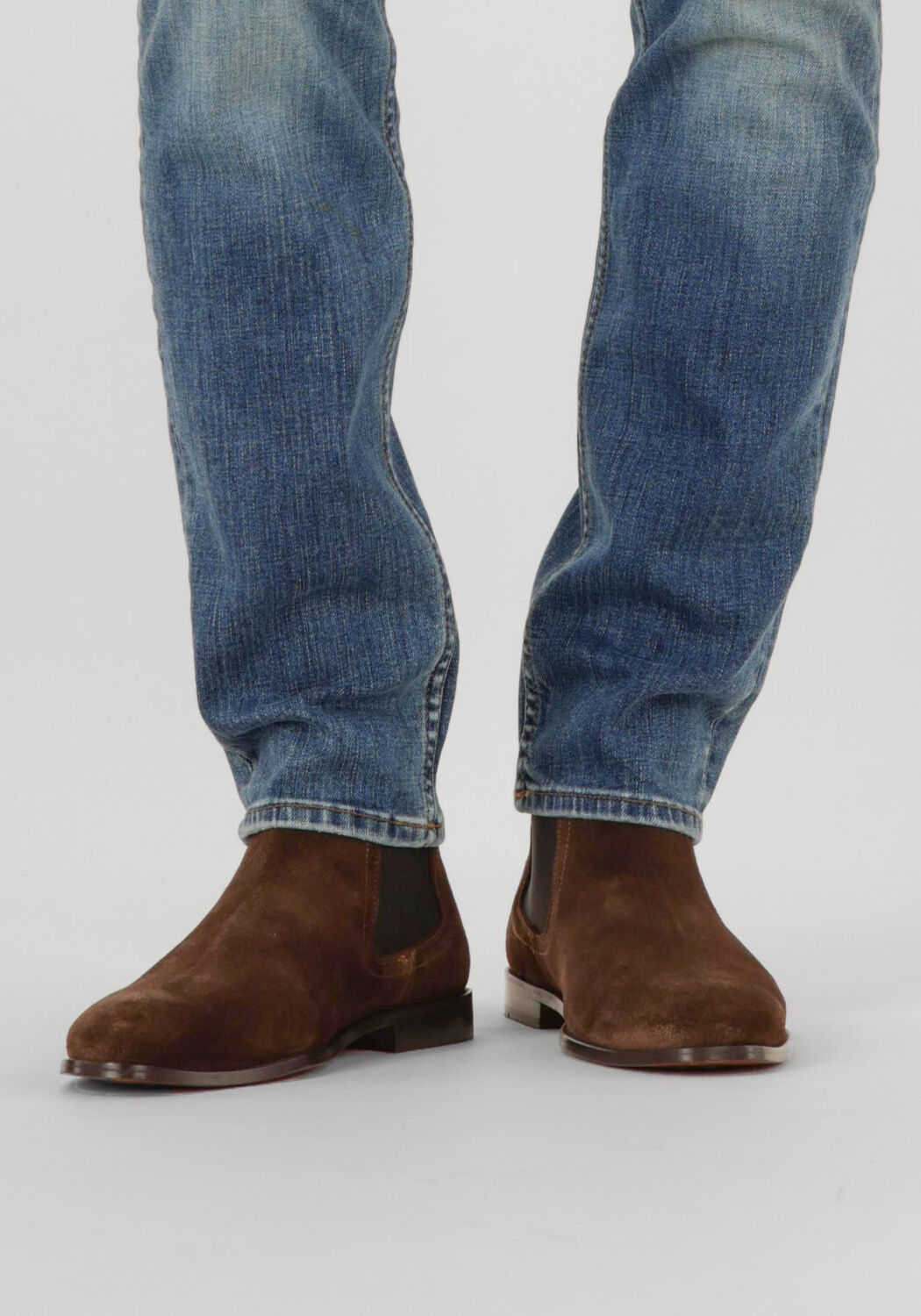 Bruine STEFANO LAURAN Chelsea boots SL124H500 - large