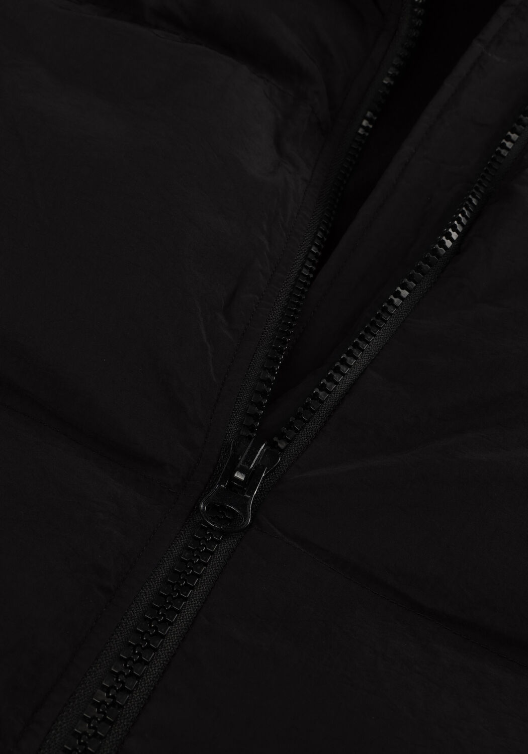 Zwarte PENN & INK Gewatteerde jas W23C168 - large