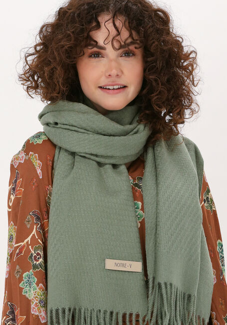 Groene NOTRE-V Sjaal 1131 - large