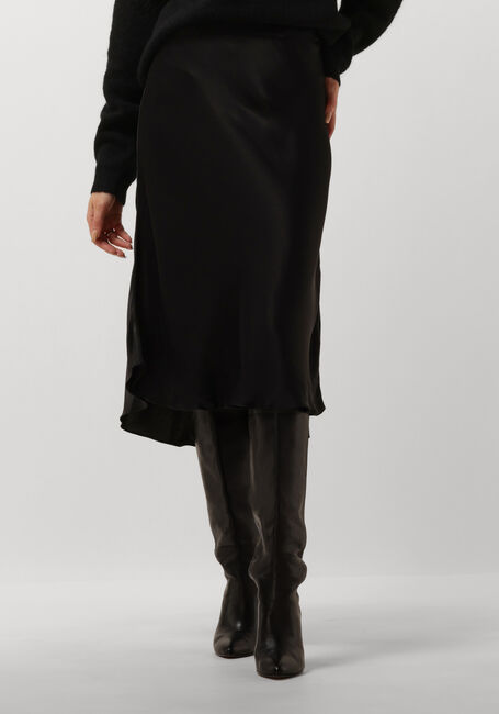 Zwarte SECOND FEMALE Midirok EDDY MW MIDI SHIRT - large