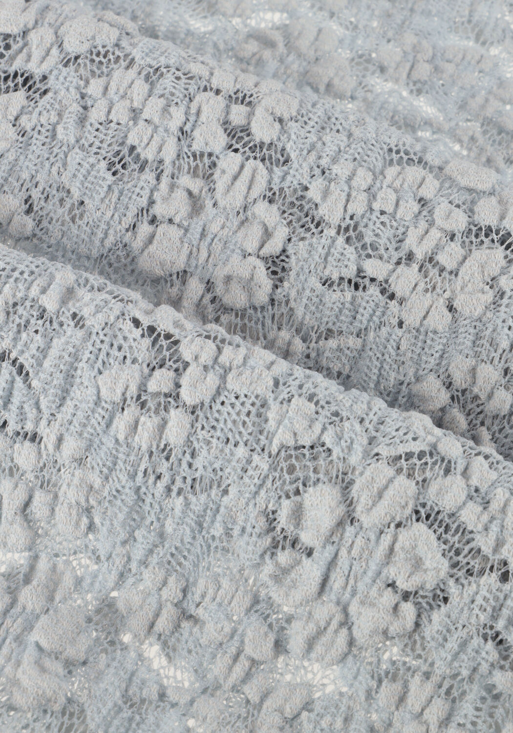 Lichtblauwe NOTRE-V Tops & T-shirts NV-HILLECHIEN LACE TOP - large