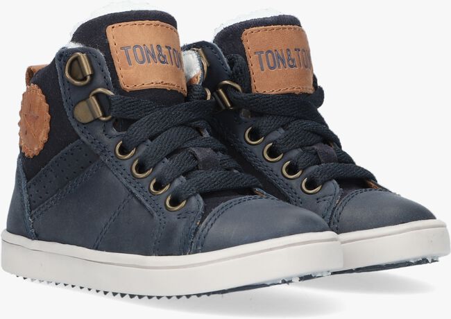 Blauwe TON & TON Hoge sneaker ARVID - large