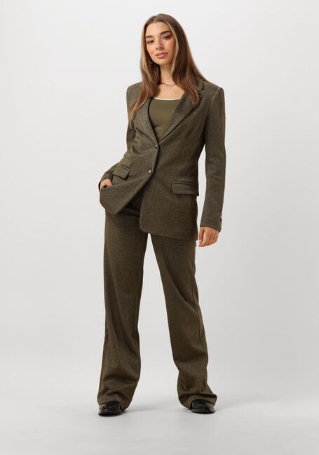 Olijf NUKUS Blazer CLOSE BLAZER LUREX - large