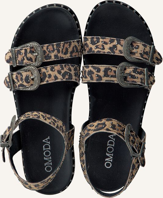 Bruine OMODA Platte sandalen LPARANSTUD-10 Bruine OMODA Platte sandalen LPARANSTUD-10 - large