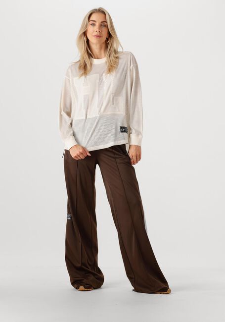 Bruine HAUTE L'AMITIÉ Joggingbroek BAGGY TRACK TALL PANTS - large