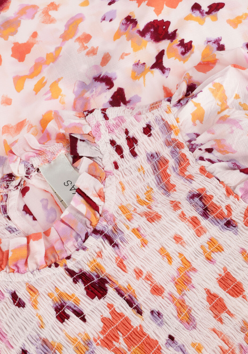 Gebroken wit Y.A.S. Maxi jurk YASTIERA SS LONG DRESS - large