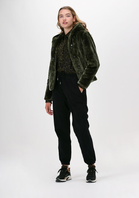 Groene GIACOMO THE JACKET Faux fur jas 13 LT FUR - large