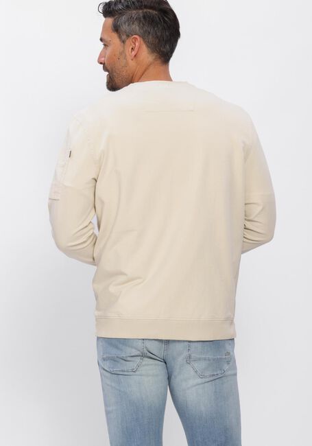 Beige PME LEGEND Truien/vesten AMERICAN CLASSIC SWEAT - large