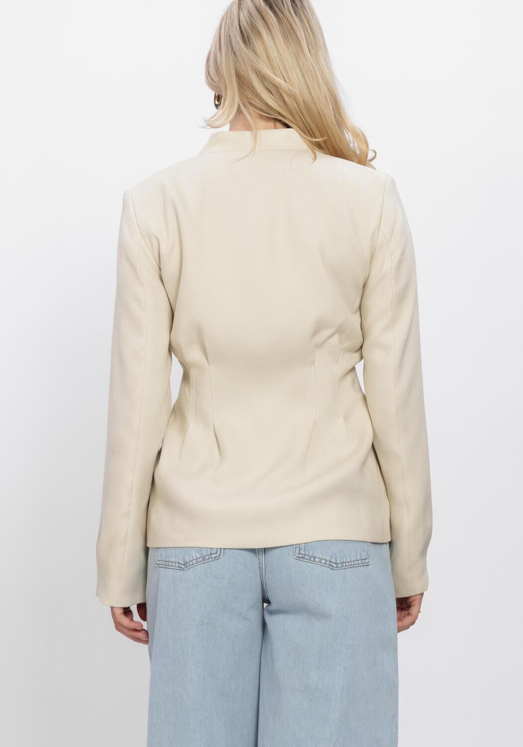 Creme MSCH COPENHAGEN Blazers MSCHESTERIANE BLAZER - large