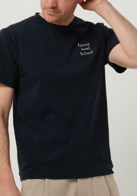 Donkerblauwe FORÉT T-shirt SWEET T-SHIRT - large