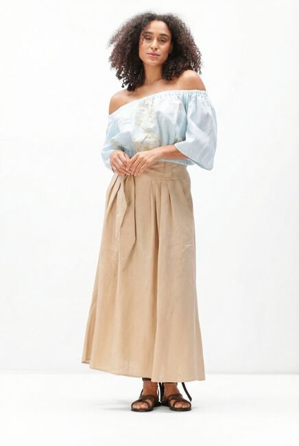 Beige GREEK ARCHAIC KORI Rokken S26K-1002026 - large