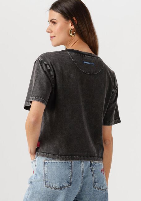 Zwarte HARPER & YVE T-shirt HOTSTUFF-SS CROPPED - large