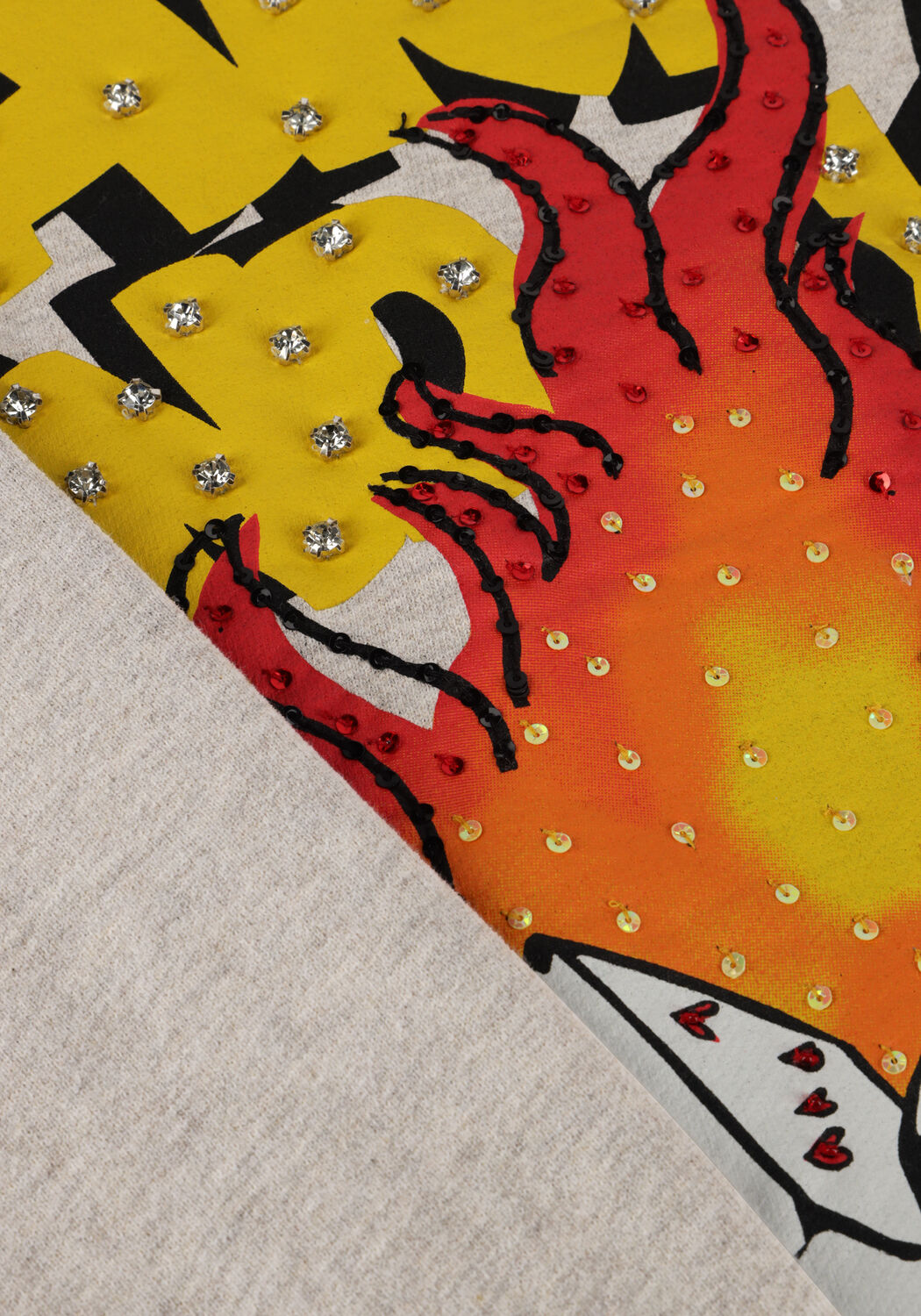 Grijze HARPER & YVE Sweater ROLLTHEDICE-SW - large