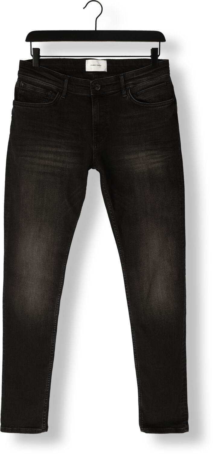 PURE PATH Heren Jeans W3003 The Jone Donkergrijs