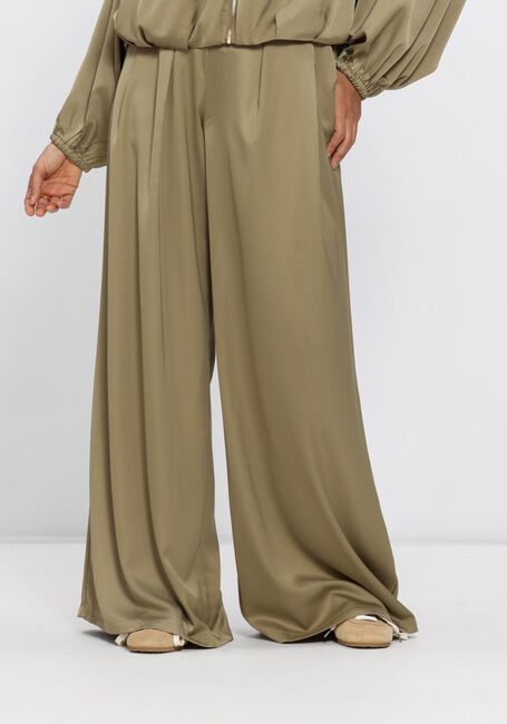 Khaki NUKUS Wijde broek JUNA PANTS - large