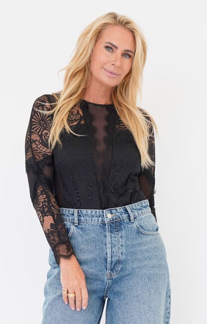 Zwarte EST'SEVEN Tops & T-shirts KALILA BODY - large