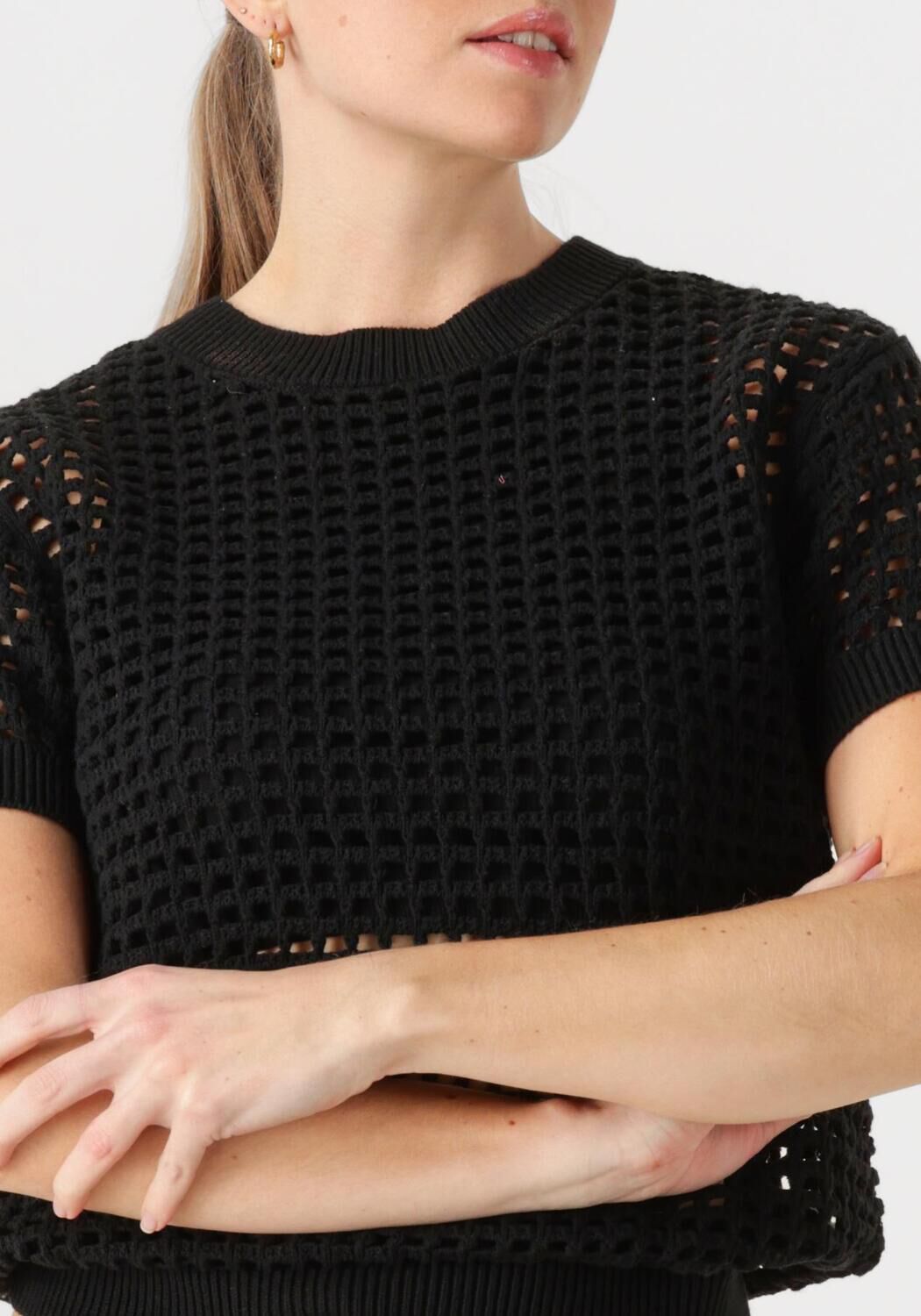 SILVIAN HEACH Dames Tops & T-shirts Gpp25002ma Zwart