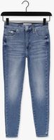 Blauwe CALVIN KLEIN Skinny jeans HIGH RISE SUPER SKINNY ANKLE
