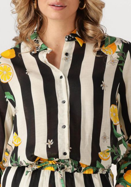 Zwarte WILD Blouses BONAVENTURE SICILY - large