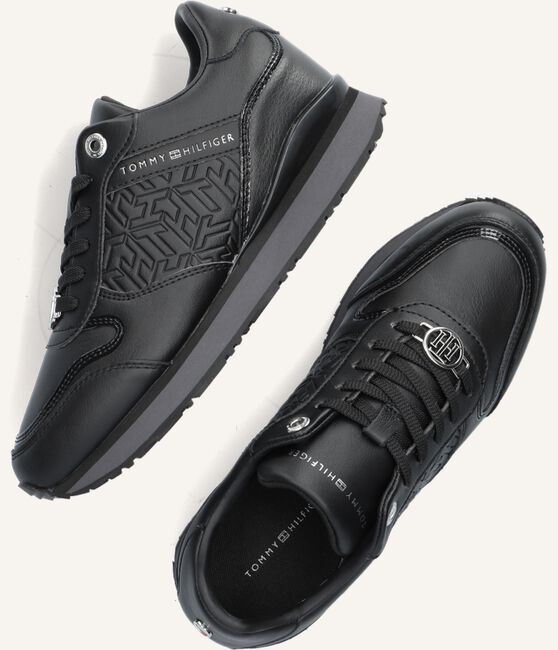 Zwarte TOMMY HILFIGER Lage sneakers DRESSY WEDGE Zwarte TOMMY HILFIGER Lage sneakers DRESSY WEDGE - large