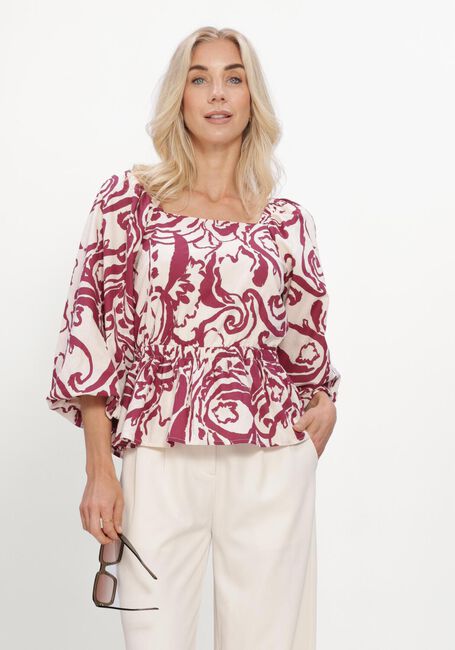 Rode Y.A.S. Blouses YASFLEUR 3/4 TOP S. - large