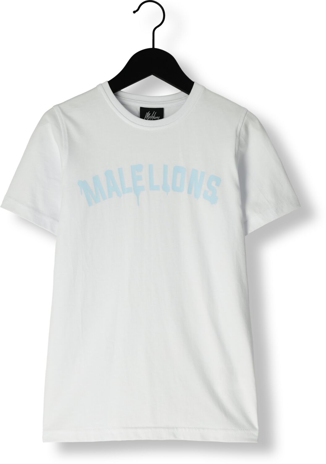 MALELIONS Jongens Polo's & T-shirts Paint T-shirt Lichtblauw