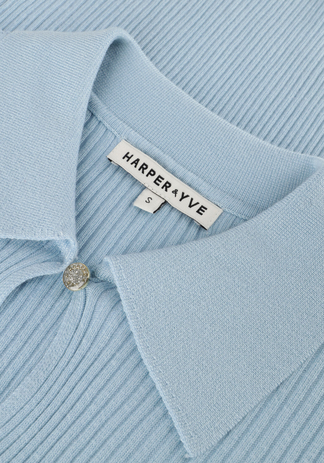 Blauwe HARPER & YVE Trui YENN-LS - large