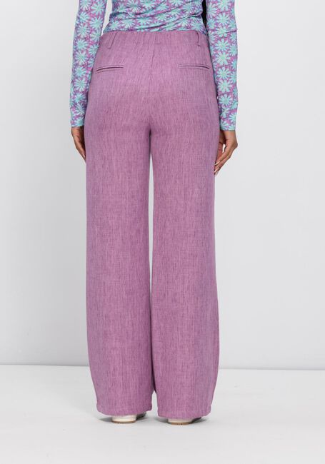 Paarse YDENCE Wijde broek PANTS LEONA - large