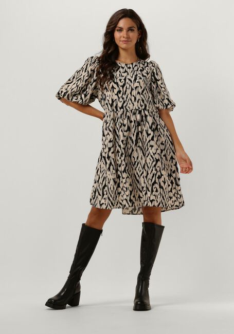 Gebroken wit MSCH COPENHAGEN Mini jurk MSCHVLORA 2/4 DRESS AOP - large