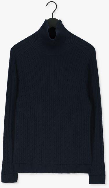 Blauwe SELECTED HOMME Coltrui SLHAIKO LS KNIT CABLE ROLLNECK - large