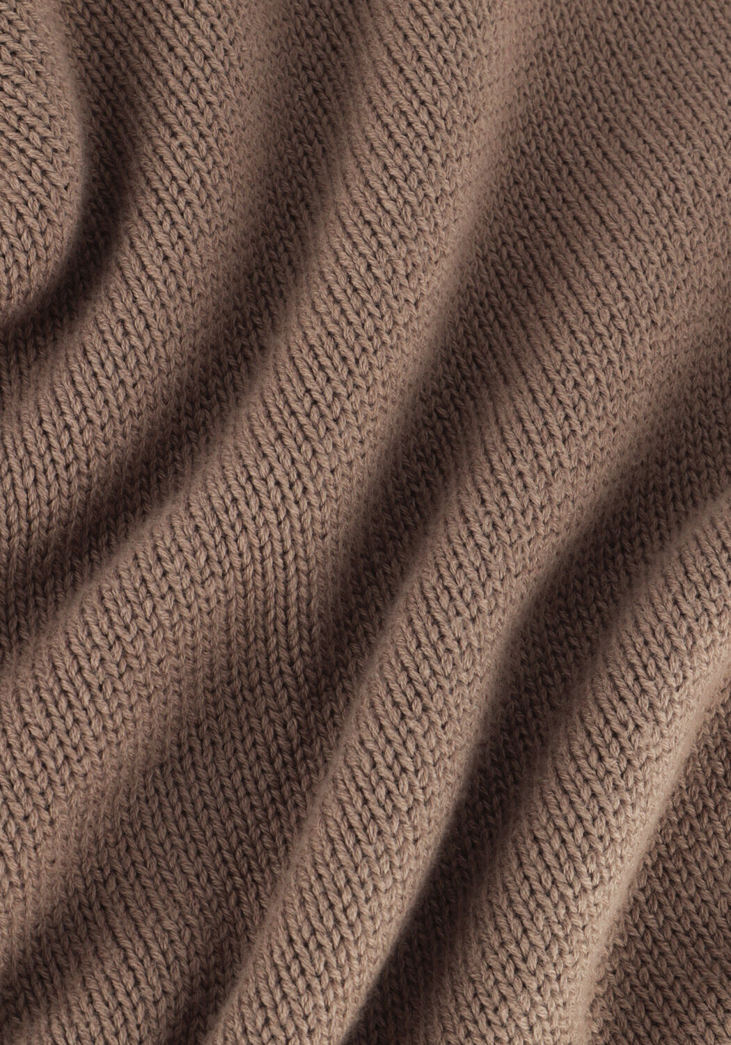 Taupe MODSTR&Ouml;M Trui CORBINMD O-NECK - large