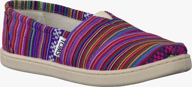 paarse TOMS Instappers WOVEN KIDS  - large