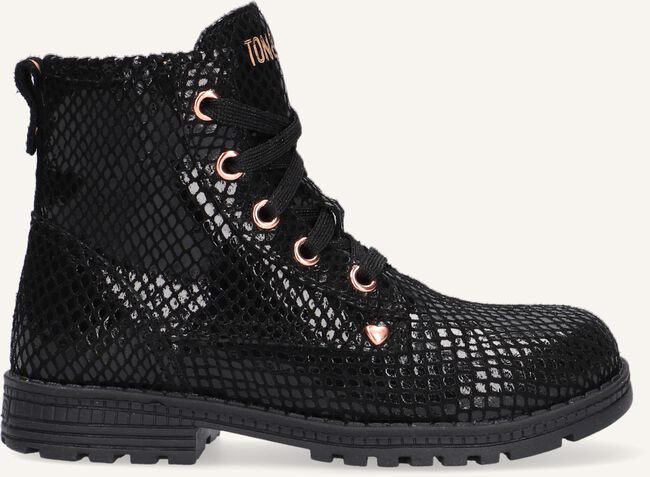 Zwarte TON & TON Veterboots HEDVIG Zwarte TON & TON Veterboots HEDVIG - large