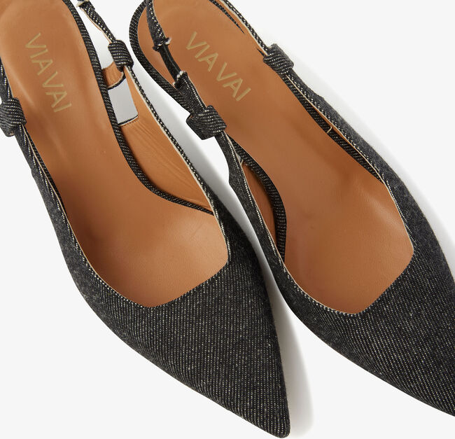 Zwarte VIA VAI Slingbacks SUZY ALIYA - large