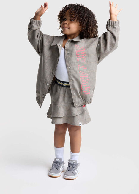Camel ALIX MINI Minirok CHECK RUFFLE SKIRT - large