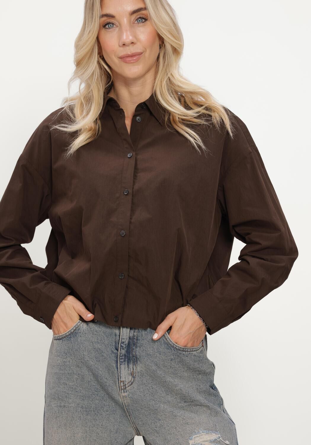 Bruine CIRCLE OF TRUST Blouses LAYLA BLOUSE - large