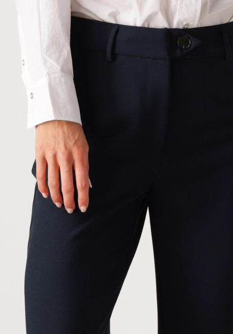 Donkerblauwe CO'COUTURE Pantalon VOLA LONG WIDE PANT - large