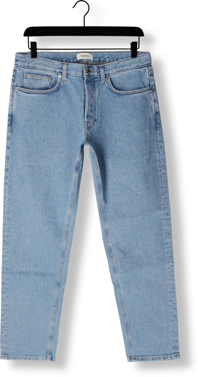 SELECTED HOMME Heren Jeans Slh196-straight Ben Kori Jeans Noos Blauw