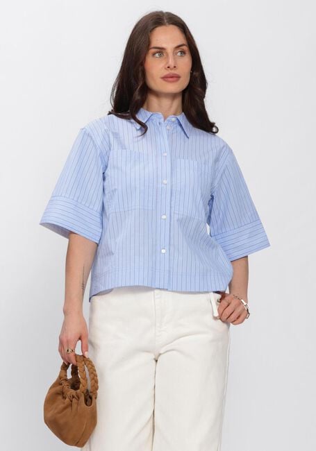 Blauwe ROUGE EDIT Blouses ROUPAIGE 2/4 SHIRT / PF - large